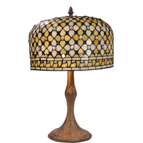 Mittlere Tischlampe, Durchmesser 30 cm, Queen-Serie
