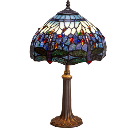 Mittlere Tischlampe, Durchmesser 30 cm, Serie Belle Epoque