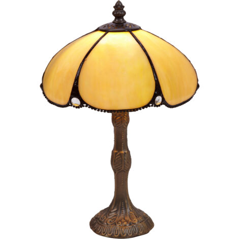 Mittlere Tischlampe, Durchmesser 30 cm, Virginia-Serie