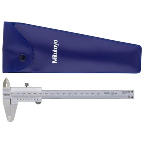 Mitutoyo 530-122 calibro a vernier, gamma 0mm-150 mm, precisione di 0,03 mm