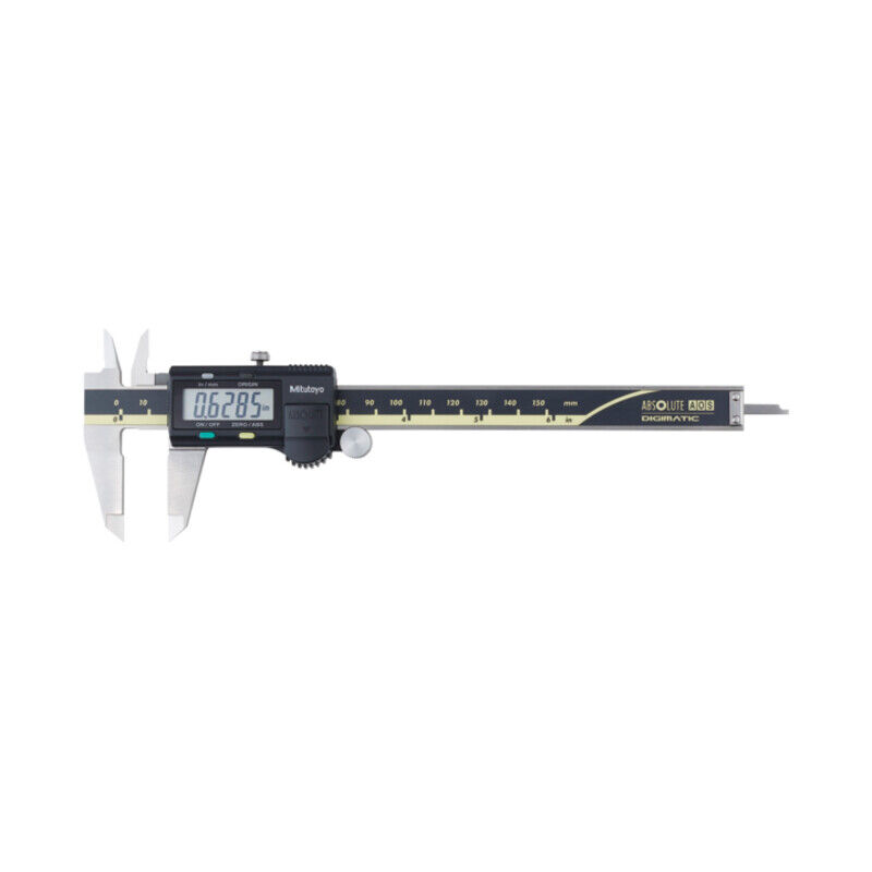 Digimatic Messschieber Inch/Metrisch, 0-6', Antriebsrolle, ohne Datenausgang - Mitutoyo