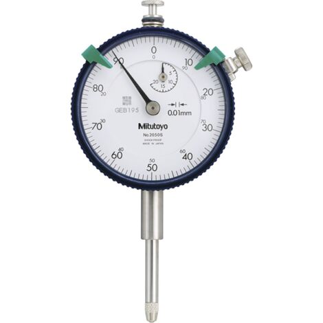 MITUTOYO Messuhr 2050 AB-19 Messbereich 20 mm Ablesung 0.01 mm