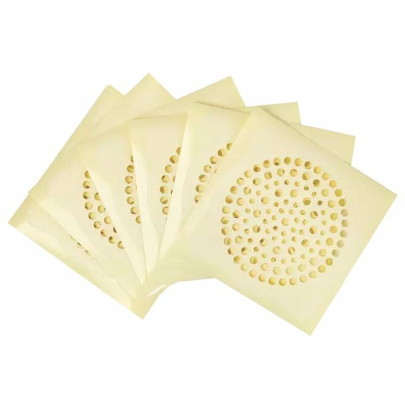 

MIWUNA 100 Uds pegatinas de drenaje de suelo desechables filtro de suelo antibloqueo herramienta de limpieza de drenaje de suelo portatil suministros