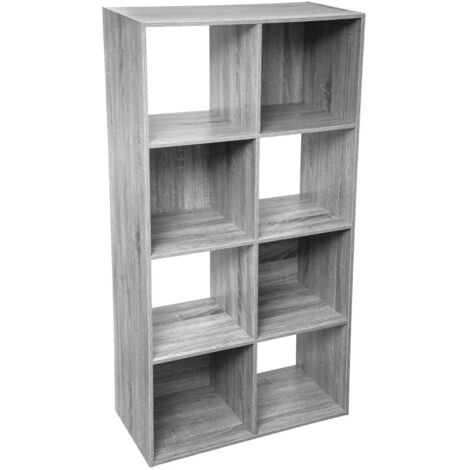 Mix n modul 8 estantes, efecto roble gris - 5five