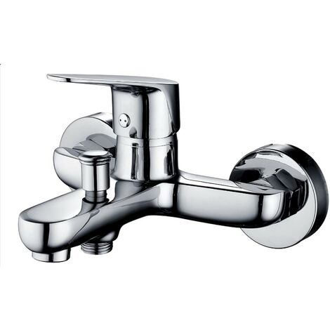 MIX RUBINETTO PER VASCA DA BAGNO SERIE ANIKA - IN OTTONE CROMATO