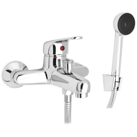 MIX VASCA CON DUPLEX CROMATO SERIE INES HydrAll