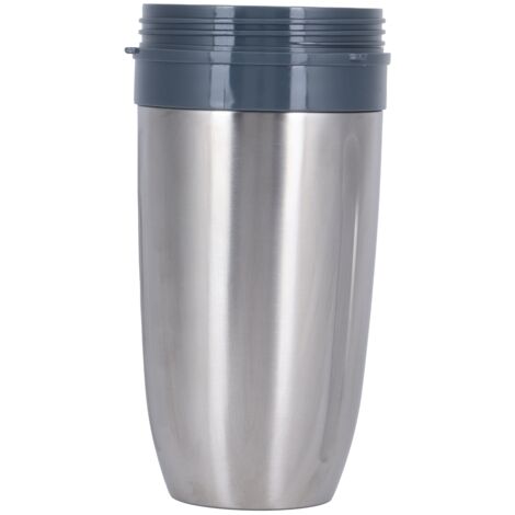Mixbehälter aus Edelstahl, kompatibel mit Entsaftern mit 600 W, 900 W und 1000 W.