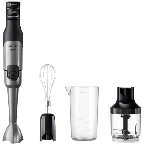 Mixer ad immersione Philips HR2683/00 1200W Nero/Acciaio inossidabile