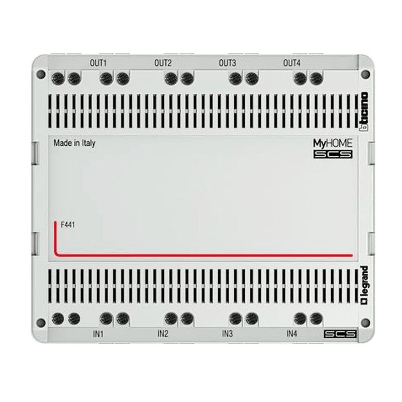 Nœud Audio vidéo Bticino modulaire 6 de F441