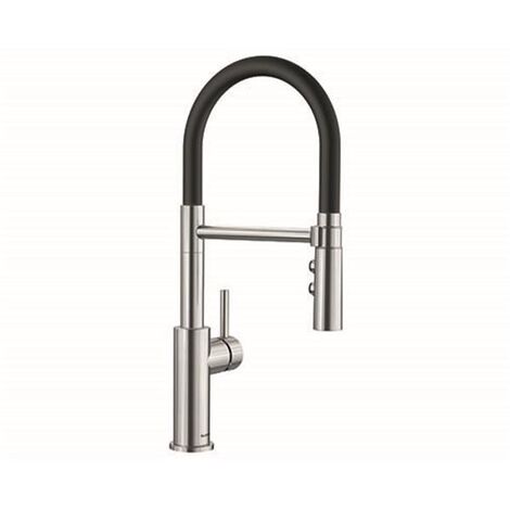 Mixer mit edelstahlbrause - Blanco - 525792