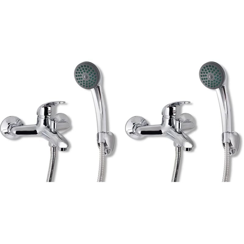 Mixer Showers 2 pcs vidaXL