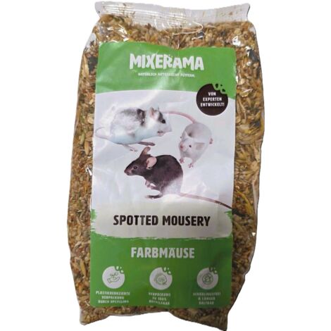 Mixerama  Spotted Mousery  Alimento para ratones domésticos 500 g - Para ratones domésticos 500 g