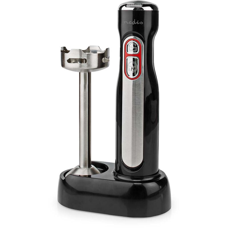 Mixeur 100 W Paramètres De Vitesse: 1-Réglage De La Vitesse Argent Noir Nedis Kahb600bk