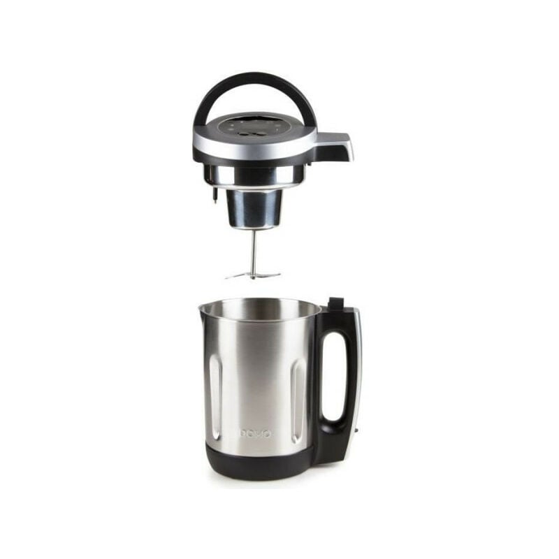Mixeur Electrique Blender chauffant Domo gris - 2,2 l – 7 programmes – 1000 Watt - DO716BL