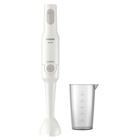 Mixeur Electrique  électrique - PHILIPS - HR2531/00 PROMIX - 650 W - Blanc avec bol