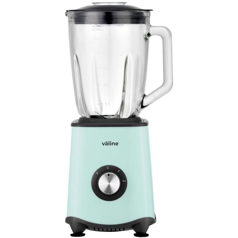 Mixeur en verre "Kumsari" facile à démonter et à nettoyer (600W 230V) IP20 200x390x185mm coloris noir et vert