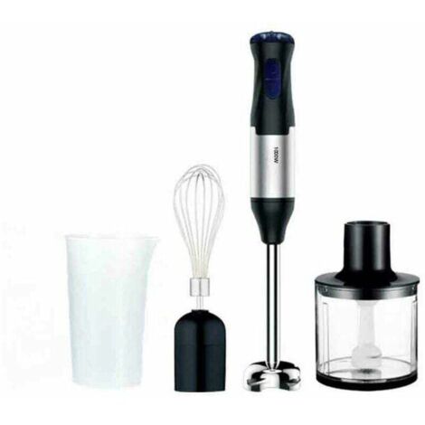 Mixeur plongeant 1000W 5 vitesses réglables – Moteur en cuivre – Lame inox pour broyage de glace – Design ergonomique