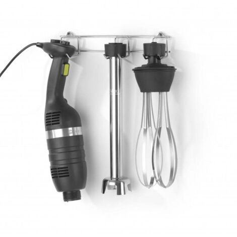 Mixeur plongeant 2 en 1 avec fouet et support Kitchen Line 350 W - Hendi 222393