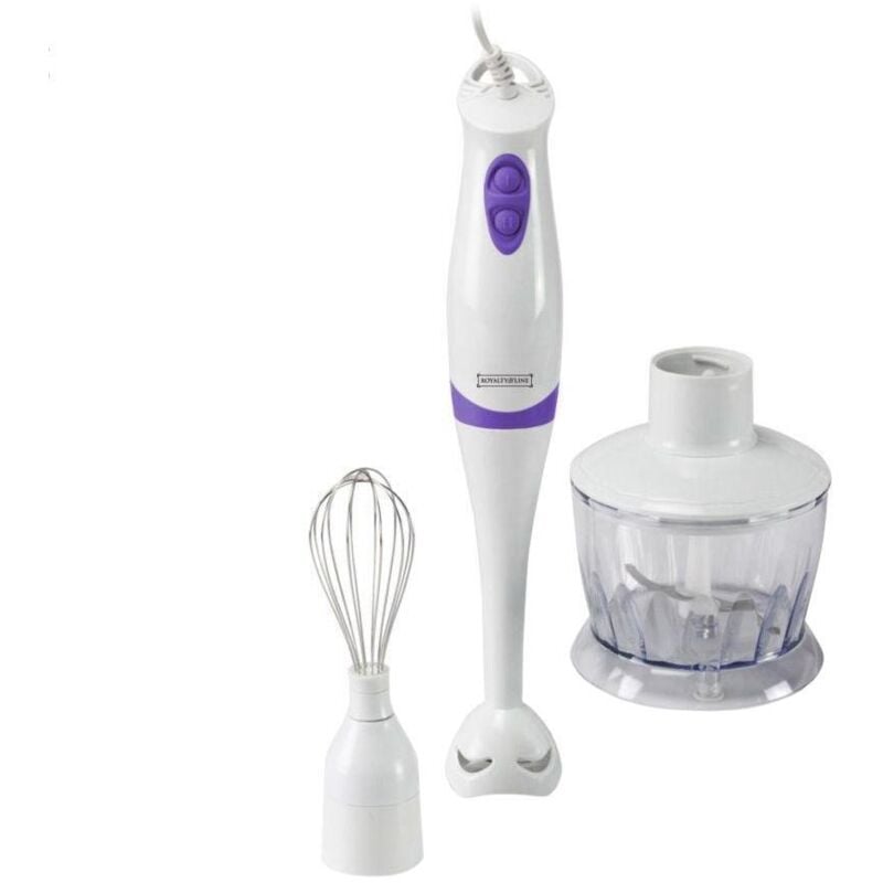 Northix - Set mixeur plongeant 3en1 250W Royalty Line RLSMS2502