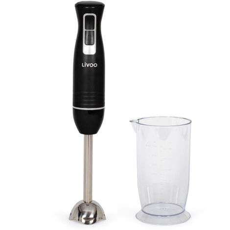 Mixeur plongeant avec bol - LIVOO - DOP245N - 400 W - 2 vitesses - Noir