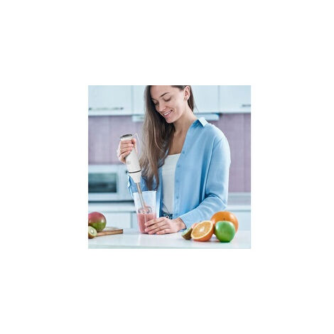 Mixeur plongeant Black et Decker BXHBA750E 750W Blanc