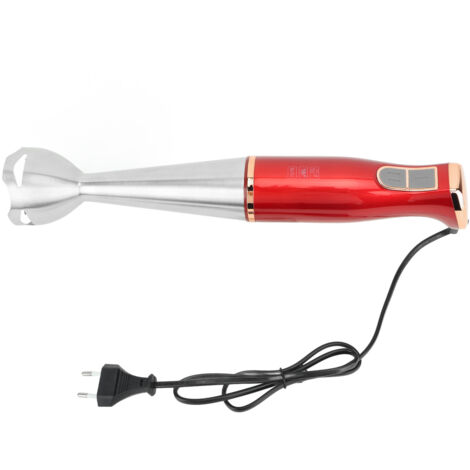 Mixeur plongeant électrique 400W avec lame inox pour soupes, purées et smoothies - Prise EU 220V