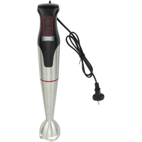 Mixeur Plongeant Électrique 800W avec Lame en Acier Inoxydable pour Soupes et Purées, Prise UE 220V