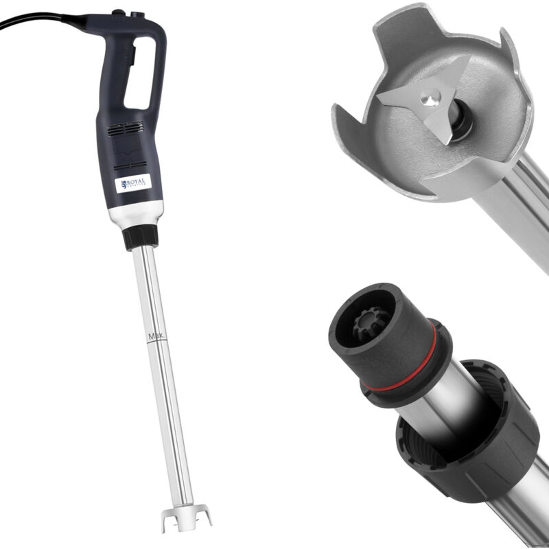 Royal Catering - Mixeur puissant robot à main bras longueur 500mm 500W 230V