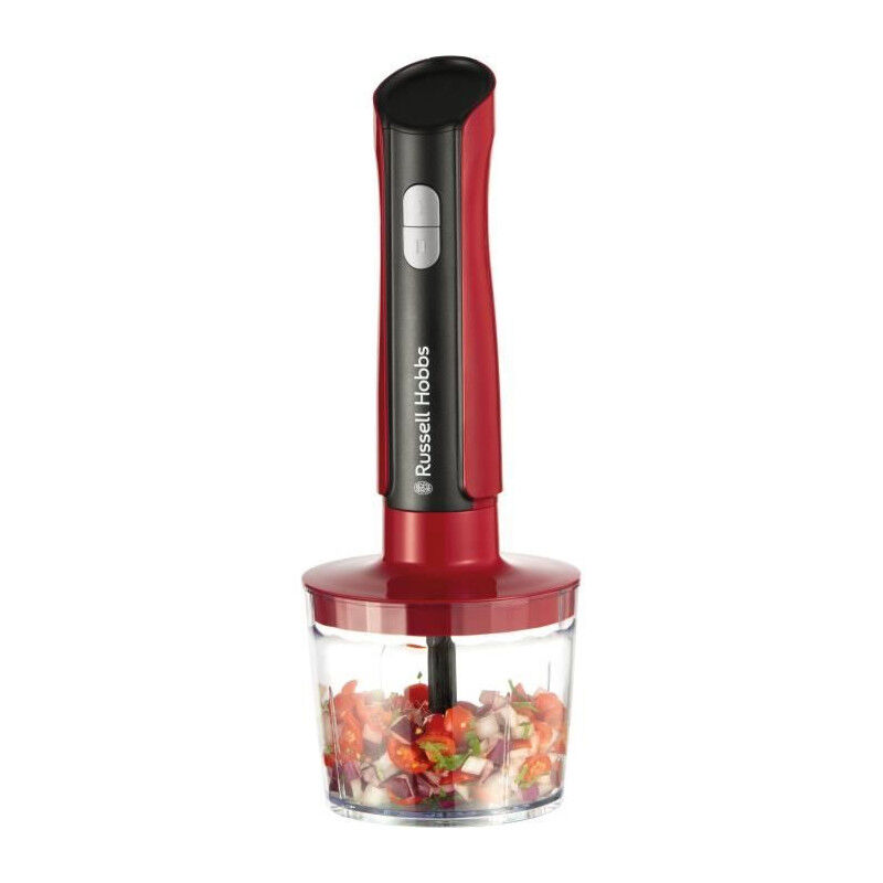 Russell Hobbs - Mixeur plongeant - russel hobbs - Desire Red - 500 w - 2 vitesses + Pulse - Rouge