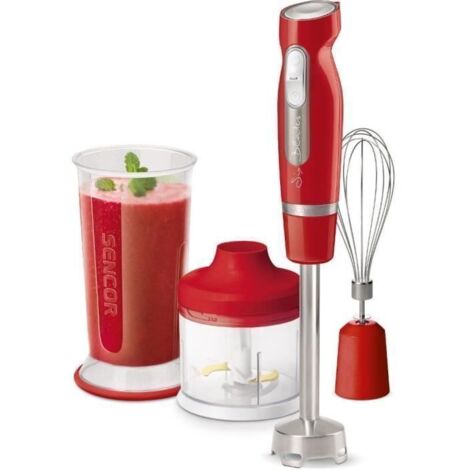 Mixeur plongeant SHB 4464RD 800W ROUGE SENCOR