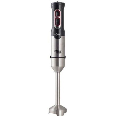 Mixeur Plongeant - SOLAC - Pro Pied Métal - 1000W - Fonction Turbo - Verre doseur 600mL
