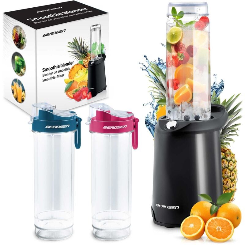 Mixeur smoothie 350W BD-752 Berdsen noir