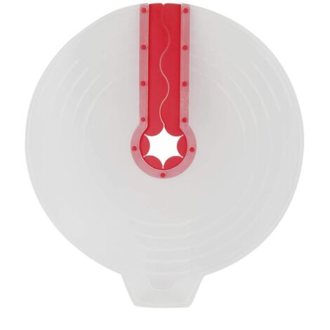 Mixing Bowl Splash Guard 31cm/12.2 Inch Mixer Lid Anti-Spill Microwave Splash Guard Splash Screen for Egg Bowl Kitchen Cooking Cooking Cooking