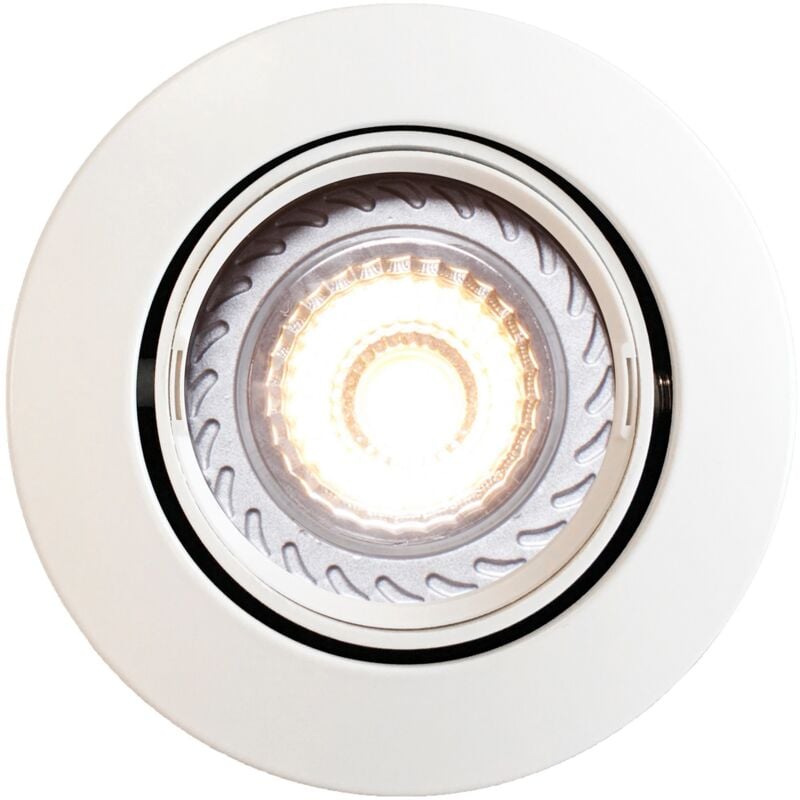 Spot encastré MIXIT Pro Métal Acier Brossé, H.7.2 - IP23 - GU10 /Nordlux Extérieur