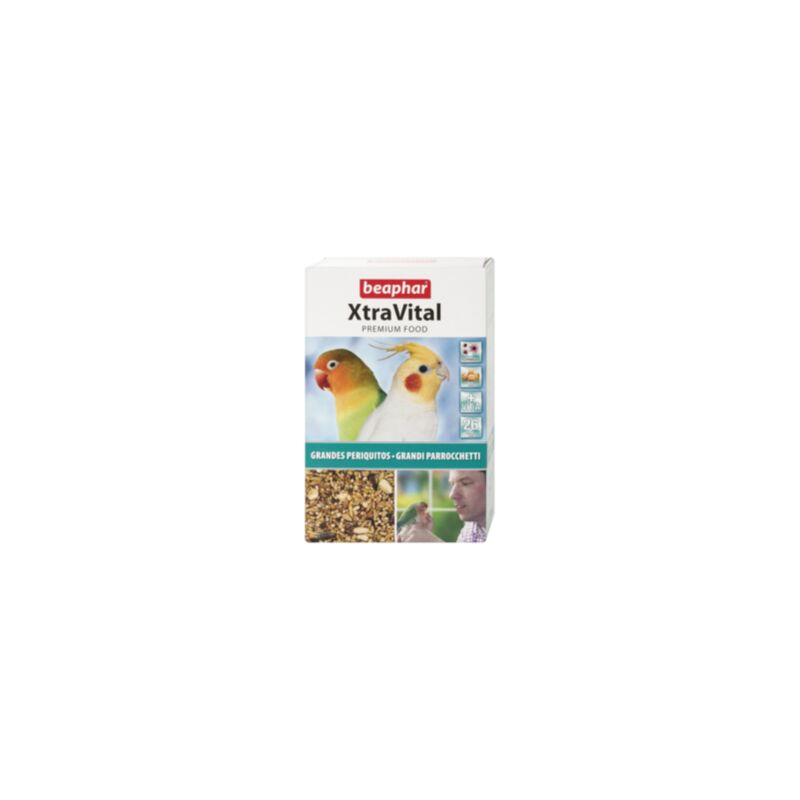 

mixtura XTRA VITAL para agapornis y ninfas 1 kg - Beaphar