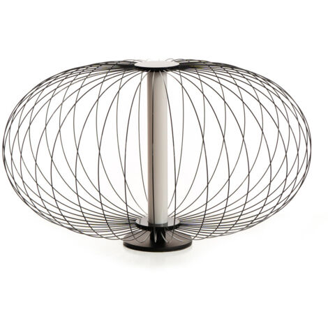 Mizar - Lampada da Tavolo a LED in Acciaio Bianco