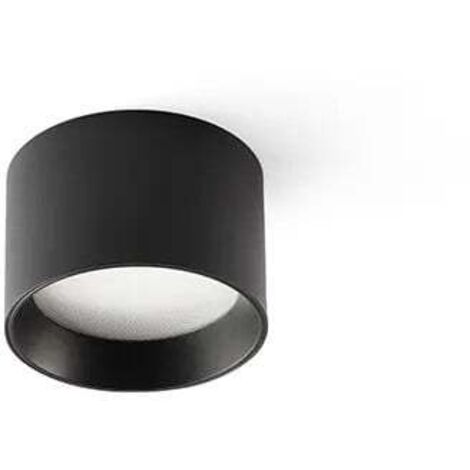 MIZU Plafón negro 8W