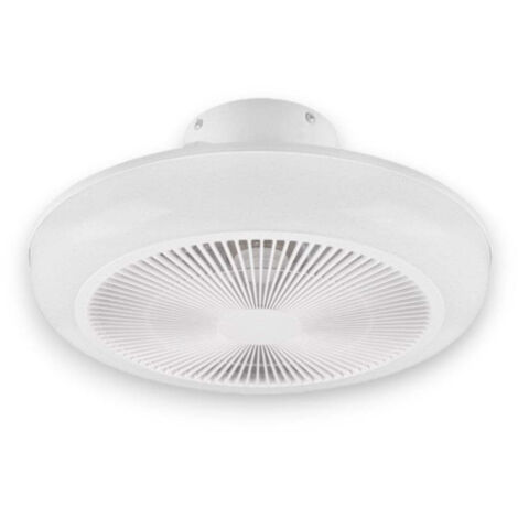 MJOLBY PLAFONIERA VENTILATORE  LED CIELO STELLATO D46CM