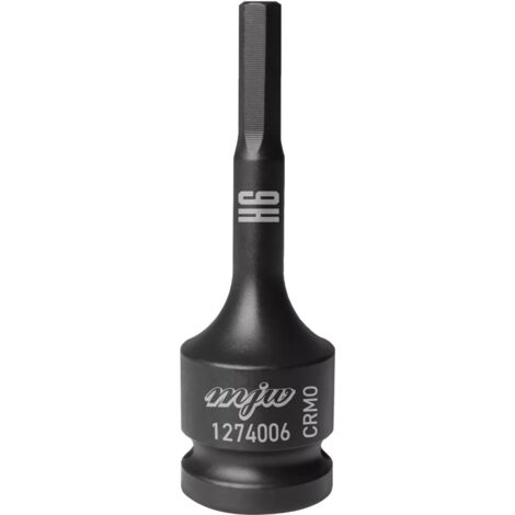 MJW Bussola ad impatto con gambo 1/2" lunga HEX H6