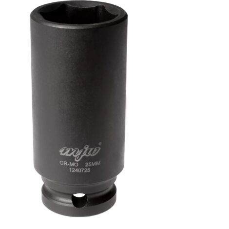 MJW Bussola Impact 1/2"" esagonale lunga 25 mm