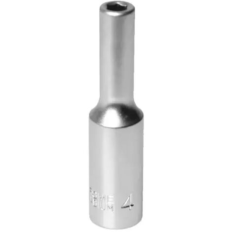 MJW Douille 1/4"" hexagonale longue 4 mm
