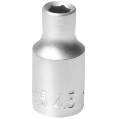 MJW Douille 1/4"" six pans 4,5 mm