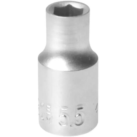 MJW Douille 1/4"" six pans 5,5 mm