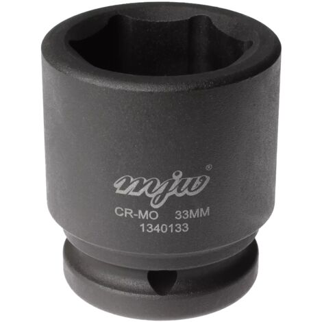 MJW Douille à chocs 3/4"" 6 pans 33 mm