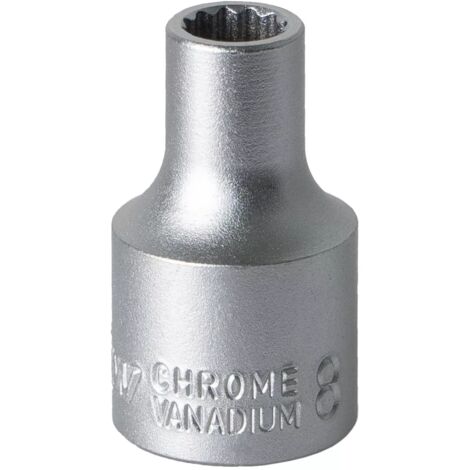 MJW Vaso 1/2"" 12 caras 8 mm
