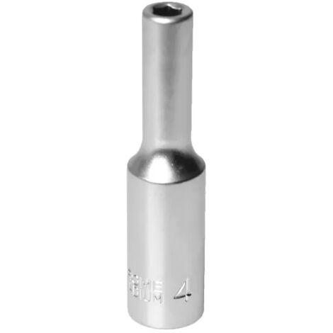MJW Vaso 1/4"" hexagonal largo 4 mm
