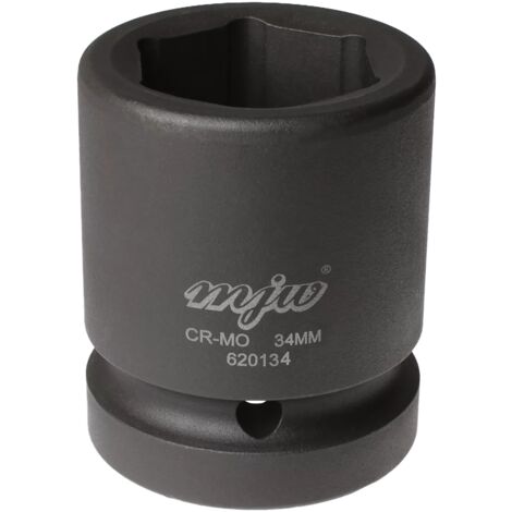 MJW Vaso de impacto 1"" 6 puntos 34 mm