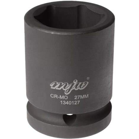 MJW Vaso de impacto 3/4"" 6 puntos 27 mm