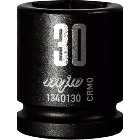 MJW Vaso de impacto 3/4"" hexagonal 30 mm