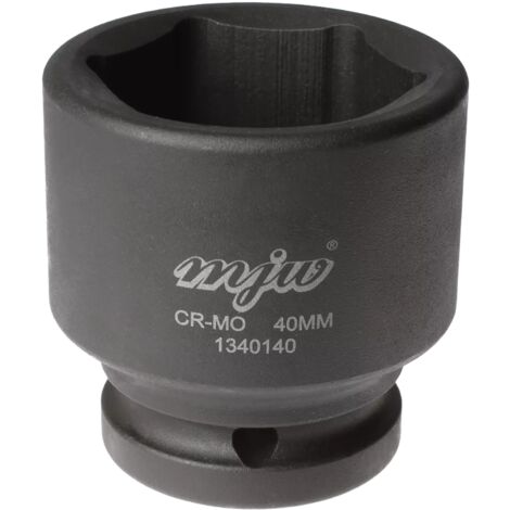 MJW Vaso de impacto 3/4"" hexagonal 40 mm